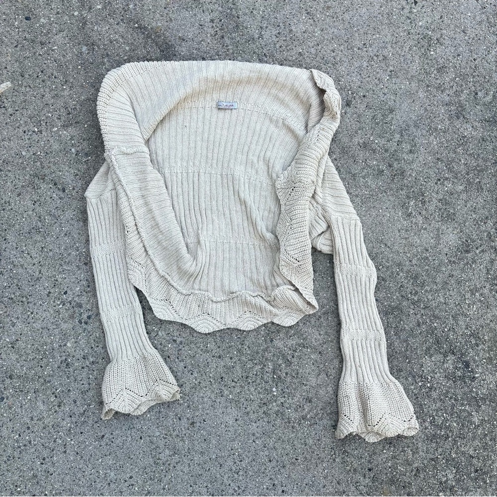 Knit boho cardigan